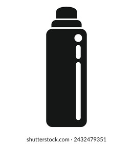 Makeup sprayer icon simple vector. Asian routine. Skin mask patch