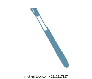 
Makeup tool.
Makeup brush isolated on white background. Vector illustration
