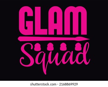 Makeup  t-shirt design vector file