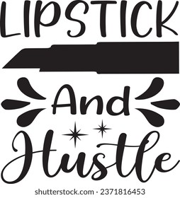 Makeup Tshirt Design and vector file 