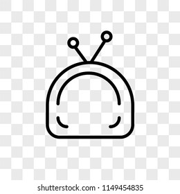 Makeup vector icon on transparent background, Makeup icon