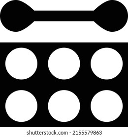 maquillaje Ilustración vectorial en un fondo transparente.Símbolos de calidad premium.Icono vectorial glifos para el concepto y diseño gráfico.