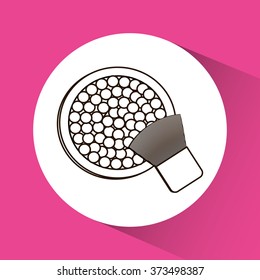 Makeup and woman cosmetics
