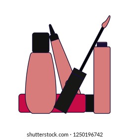 Makeup for women concept
