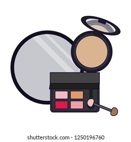 Makeup for women concept