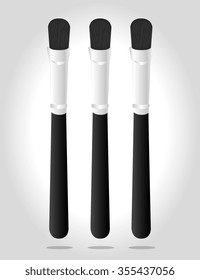 Make-up and womens cosmetics graphic design, vector illustration eps10
