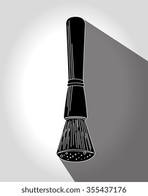 Make-up and womens cosmetics graphic design, vector illustration eps10