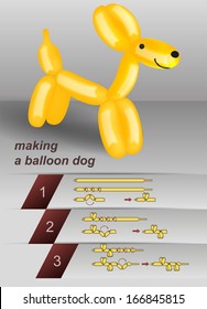 Hacer un manual de globos para perros