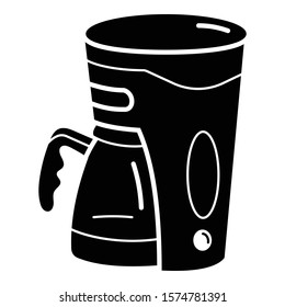 Making coffee machine icon. Simple illustration of making coffee machine vector icon for web design isolated on white background
