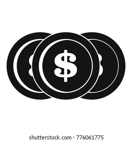 Making coin icon. Simple illustration of making coin vector icon for web