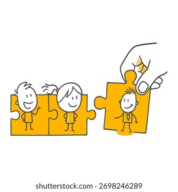 Fazer O Toque Final Para O Projeto Com Uma Grande Mão De Gerenciamento E Eliminando A Peça-Chave Que Falta.