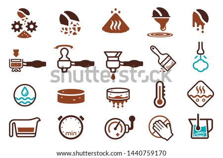 Making fresh coffee with Coffee machine. Equipment of professional for popular hot drinks. 
