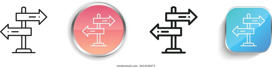 making icon. Thin Linear, Regular and Button Style Design Isolated On White Background