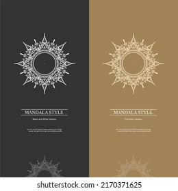 In making Image Designs, it is very necessary to beautify the results of the design by adding textures in it. and the texture of this mandala is perfect for beautifying your designs
