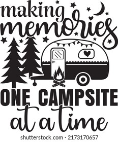 Hacer memorias de un camping a la vez