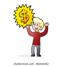 Geldkarikatur 