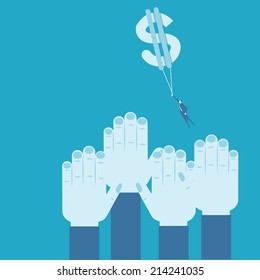 making money concept 
