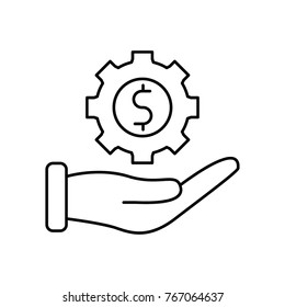 Making Money Outline Icon