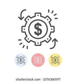 Making Money vector icon