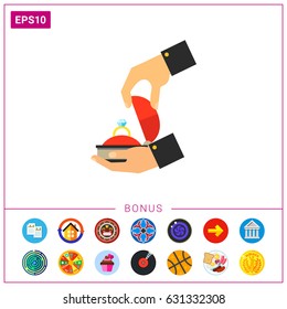 Making proposal icon