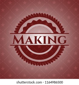 Making red icon or emblem
