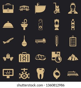Making things icons set. Simple set of 25 making things vector icons for web for any design