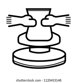 Making Vase Vector Icon