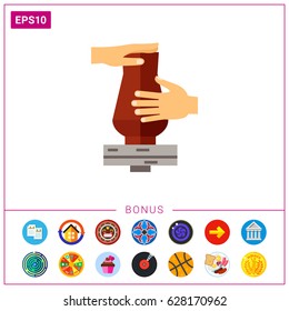 Making Vase Vector Icon