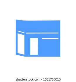 Makkah Kaaba Sharif icon - vector