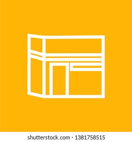 Makkah Kaaba Sharif icon - vector