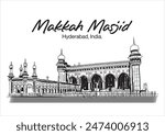 Makkah Masjid or Mecca Masjid, is a congregational mosque in Hyderabad, India. 
