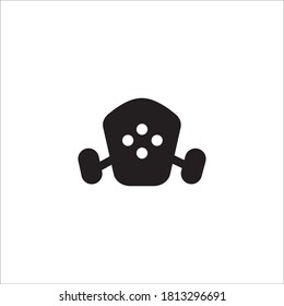 Maks icon logo, vector design illustration 