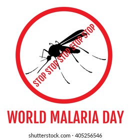 Malaria day Vector Art, Stock Vector