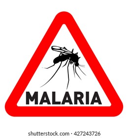 malaria mosquito sign