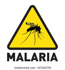 malaria mosquito sign