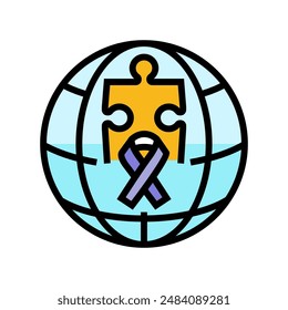 malaria world day color icon vector. malaria world day sign. isolated symbol illustration