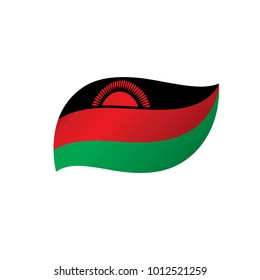 Malawi flag, vector illustration