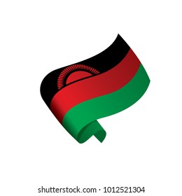 Malawi flag, vector illustration