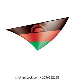 Malawi flag, vector illustration
