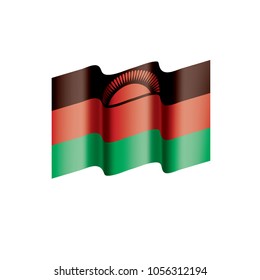 Malawi flag, vector illustration