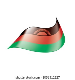 Malawi flag, vector illustration