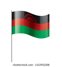 Malawi Flag Vector Illustration On White Stock Vector (Royalty Free ...