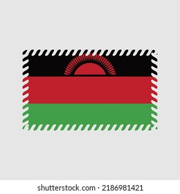 Malawi Flag Vector. National Flag