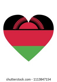 Malawi Love Flag