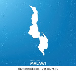 Malawi map. Vector map for any needs.