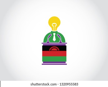 Malawi Podium Lack Idea People Speech