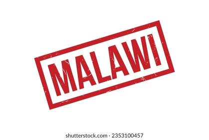 Malawi Rubber Stamp Seal Vector