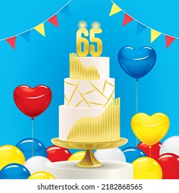 Malaysia Celebrated 65th Independence Day with birthday cake