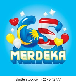 Malaysia Celebrated 65th Merdeka Day Masthead Design