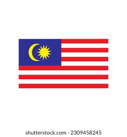 Malaysia flag icon design vector template